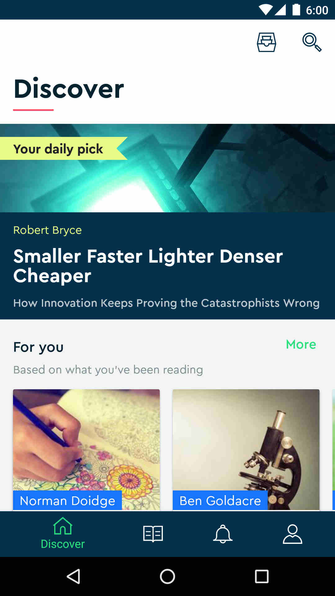 So wird es bei Blinkist nie langweilig
