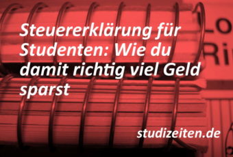 Studium und Steuererklärung