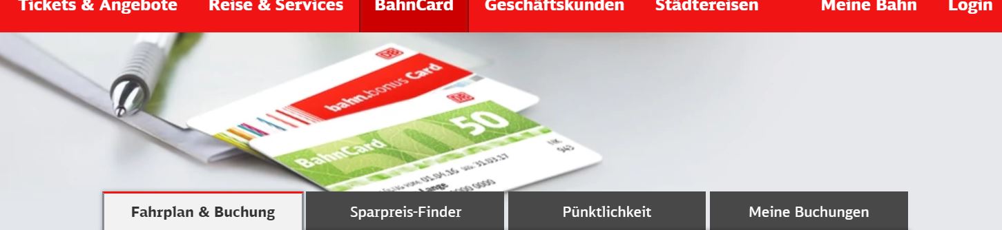 Bahncards für Studenten