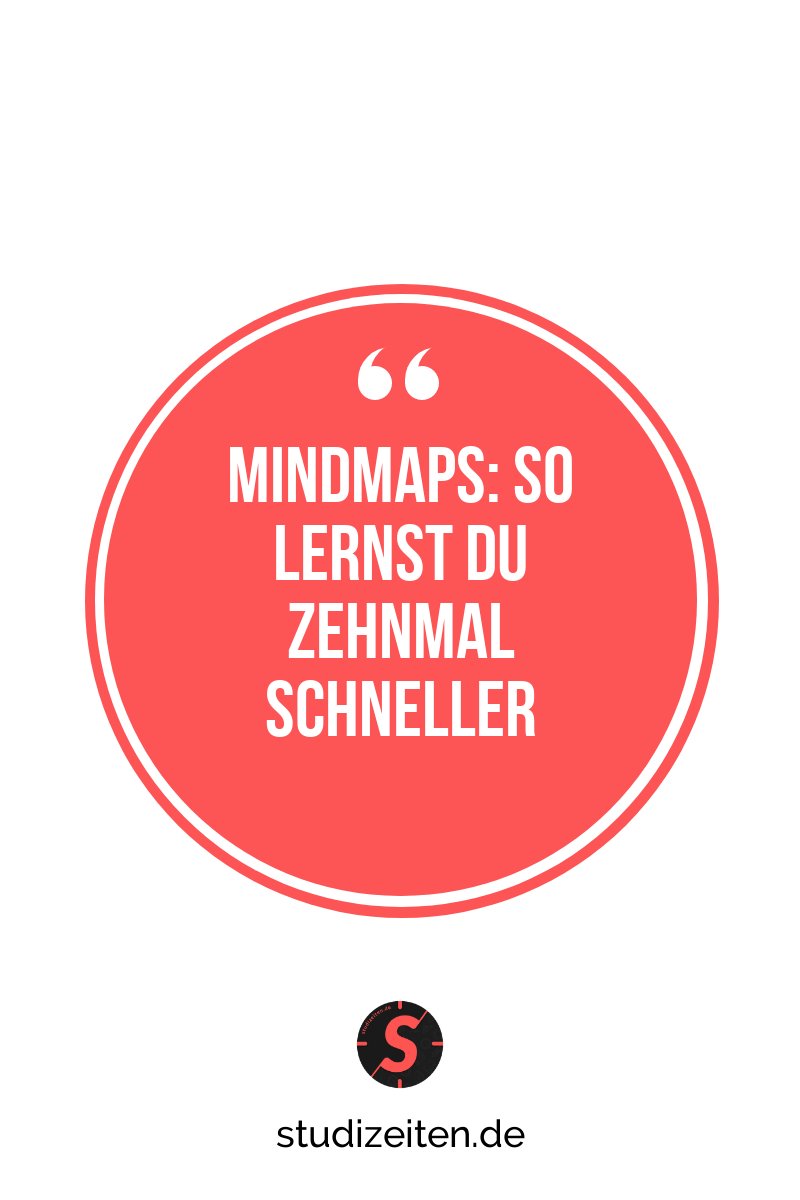 Zehnmal schneller lernen mit Mindmaps
